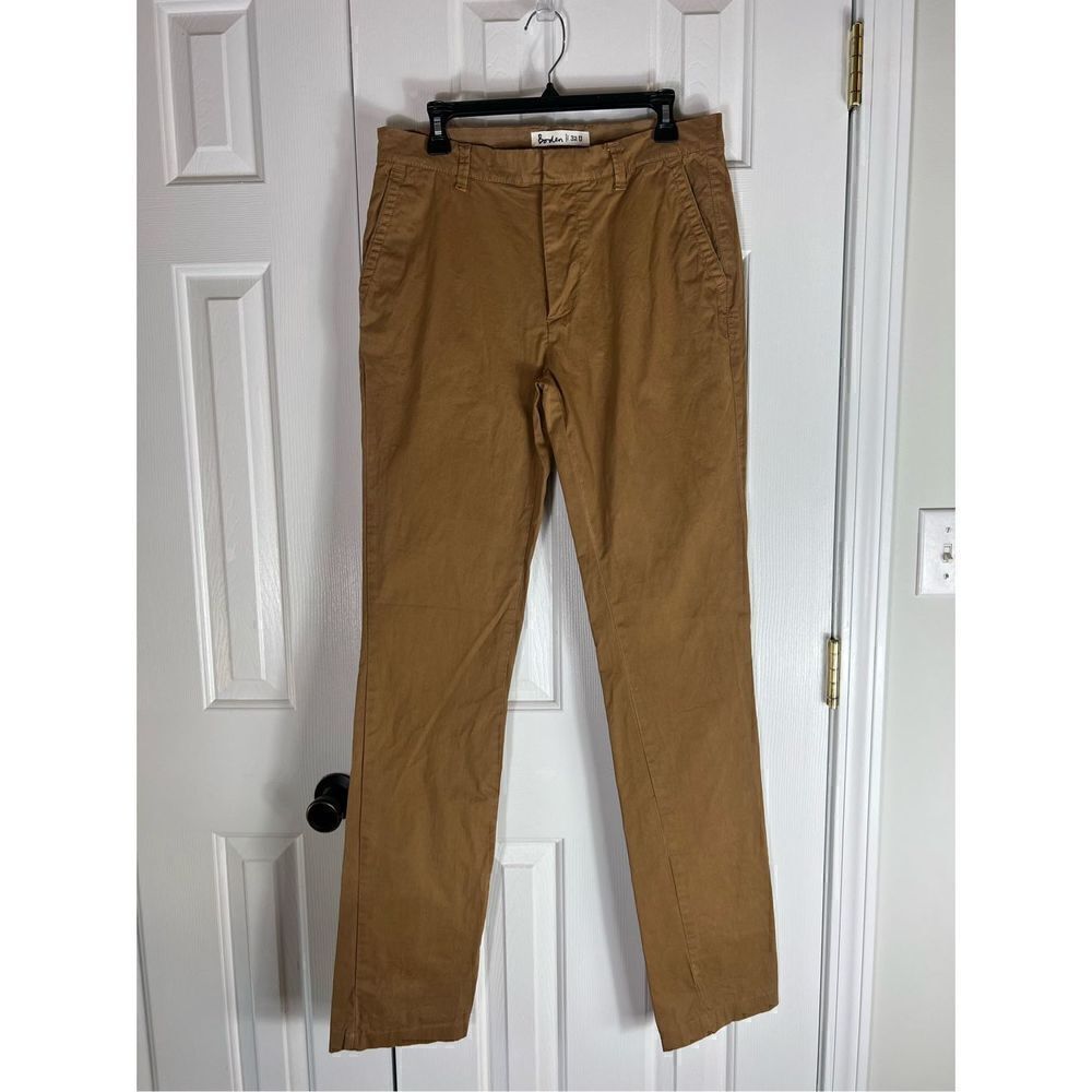 Boden Mens Khaki Pants Size 32